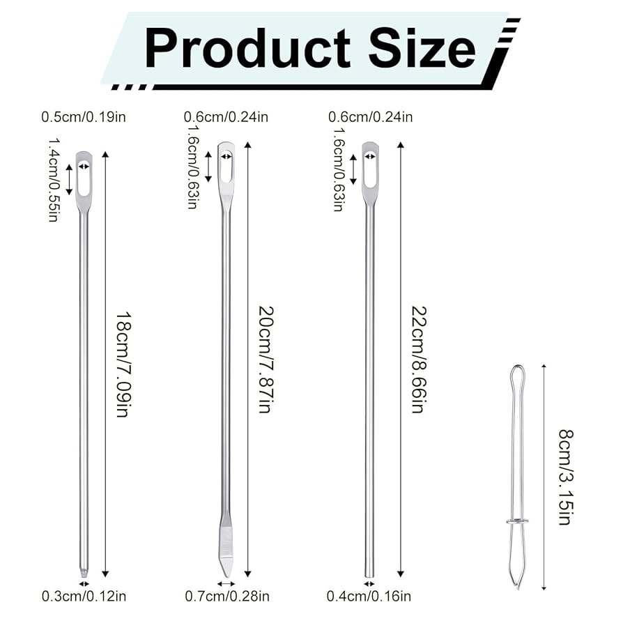 Amazon.com: 3pcs Quick & Easy Drawstring Threader Tool with